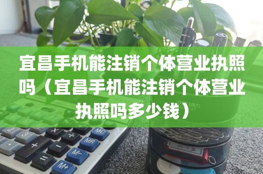 宜昌手机能注销个体营业执照吗（宜昌手机能注销个体营业执照吗多少钱）