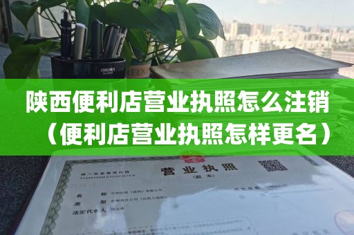 陕西便利店营业执照怎么注销（便利店营业执照怎样更名）