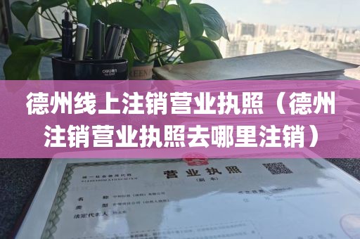 德州线上注销营业执照(德州注销营业执照去哪里注销)