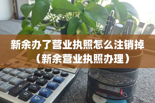 新余办了营业执照怎么注销掉（新余营业执照办理）