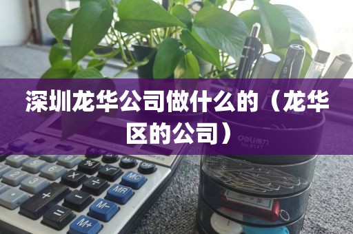 深圳龙华公司做什么的（龙华区的公司）