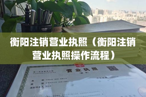 衡阳注销营业执照（衡阳注销营业执照操作流程）