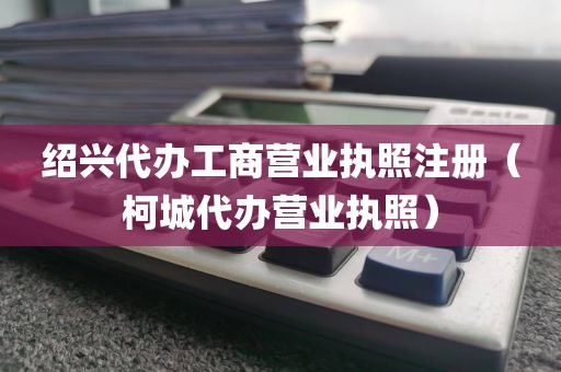 绍兴代办工商营业执照注册（柯城代办营业执照）
