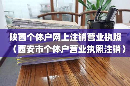 陕西个体户网上注销营业执照（西安市个体户营业执照注销）