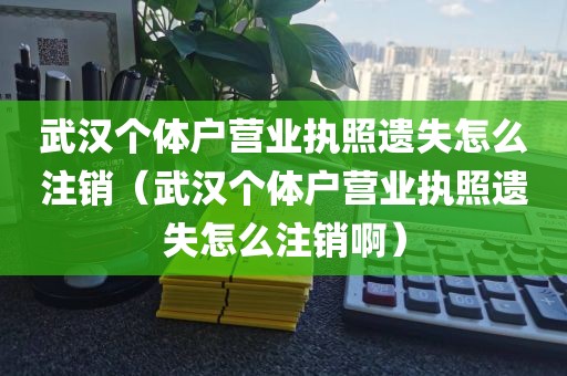 武汉个体户营业执照遗失怎么注销（武汉个体户营业执照遗失怎么注销啊）