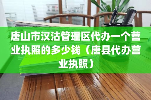 唐山市汉沽管理区代办一个营业执照的多少钱（唐县代办营业执照）
