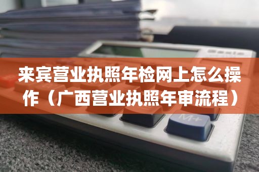 来宾营业执照年检网上怎么操作（广西营业执照年审流程）