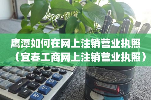 鹰潭如何在网上注销营业执照(宜春工商网上注销营业执照)