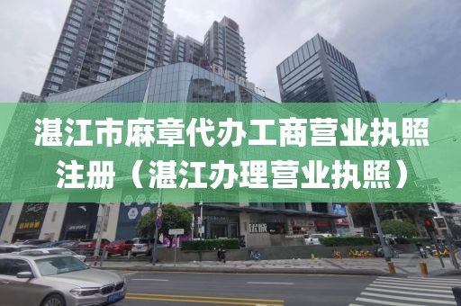 湛江市麻章代办工商营业执照注册（湛江办理营业执照）