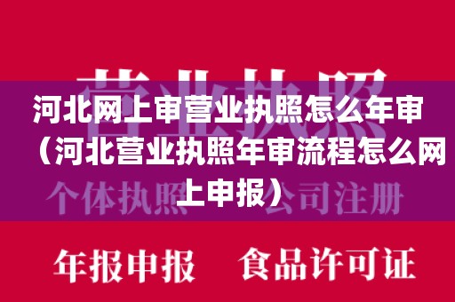 河北网上审营业执照怎么年审（河北营业执照年审流程怎么网上申报）