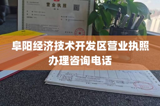 阜阳经济技术开发区营业执照办理咨询电话