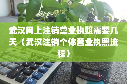 武汉网上注销营业执照需要几天（武汉注销个体营业执照流程）