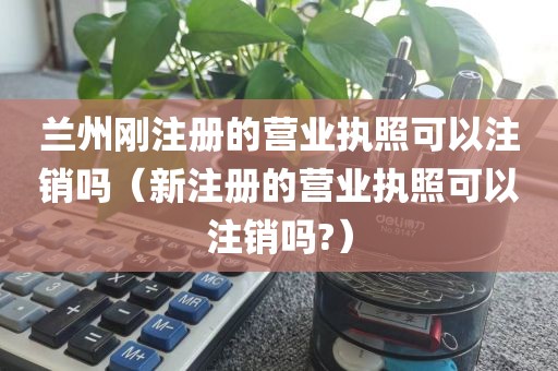 兰州刚注册的营业执照可以注销吗（新注册的营业执照可以注销吗?）
