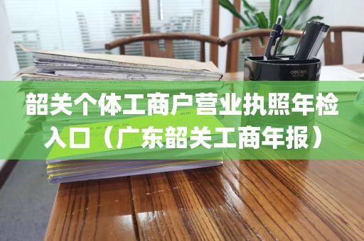 韶关个体工商户营业执照年检入口（广东韶关工商年报）