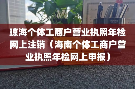 琼海个体工商户营业执照年检网上注销(海南个体工商户营业执照年检网上申报)