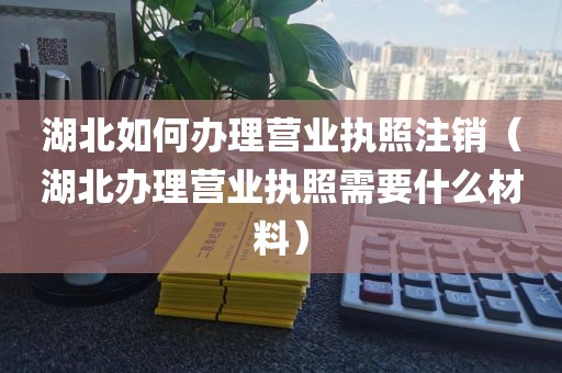 湖北如何办理营业执照注销（湖北办理营业执照需要什么材料）