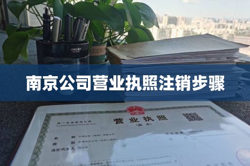 南京公司营业执照注销步骤