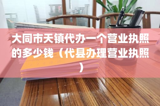 大同市天镇代办一个营业执照的多少钱（代县办理营业执照）