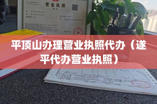平顶山办理营业执照代办(遂平代办营业执照)