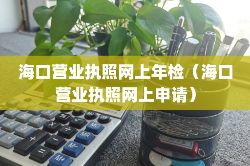 海口营业执照网上年检（海口营业执照网上申请）