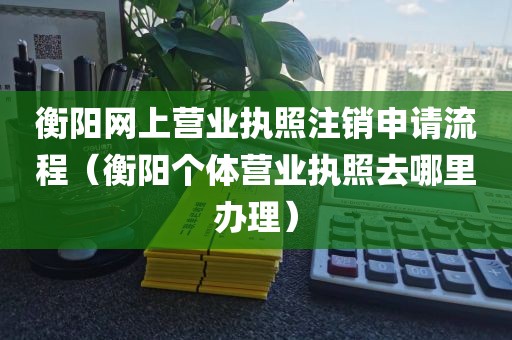 衡阳网上营业执照注销申请流程（衡阳个体营业执照去哪里办理）