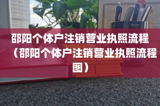 邵阳个体户注销营业执照流程（邵阳个体户注销营业执照流程图）