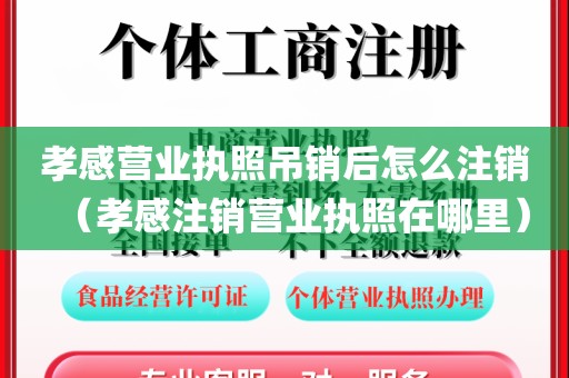 孝感营业执照吊销后怎么注销(孝感注销营业执照在哪里)