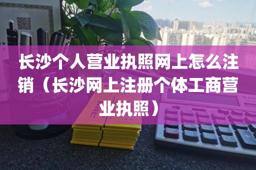 长沙个人营业执照网上怎么注销(长沙网上注册个体工商营业执照)