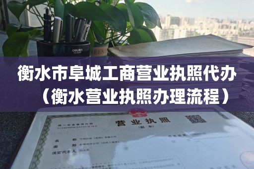 衡水市阜城工商营业执照代办（衡水营业执照办理流程）