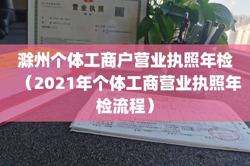 滁州个体工商户营业执照年检（2021年个体工商营业执照年检流程）