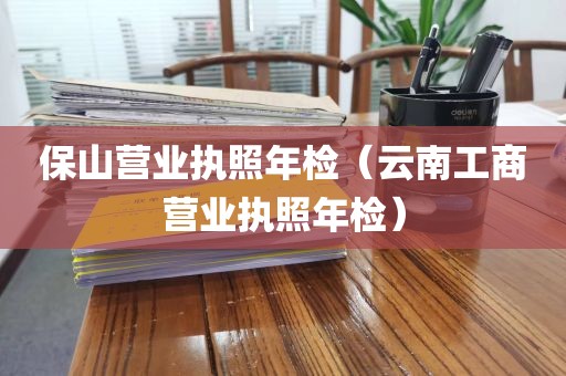 保山营业执照年检（云南工商营业执照年检）