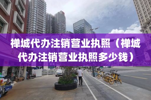 禅城代办注销营业执照(禅城代办注销营业执照多少钱)
