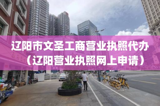 辽阳市文圣工商营业执照代办（辽阳营业执照网上申请）