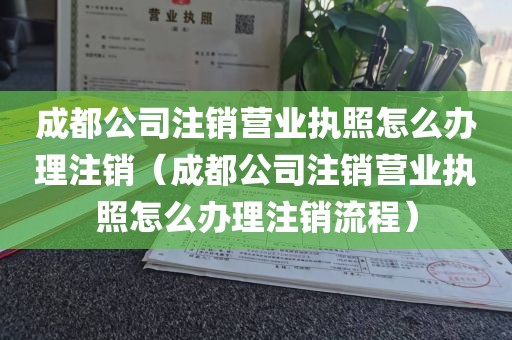 成都公司注销营业执照怎么办理注销（成都公司注销营业执照怎么办理注销流程）