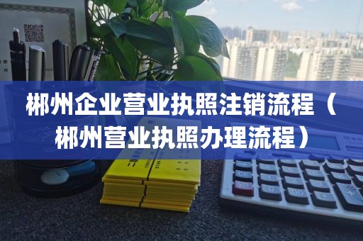 郴州企业营业执照注销流程（郴州营业执照办理流程）