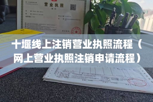 十堰线上注销营业执照流程（网上营业执照注销申请流程）
