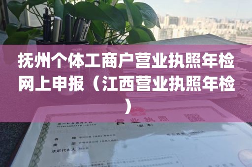 抚州个体工商户营业执照年检网上申报（江西营业执照年检）