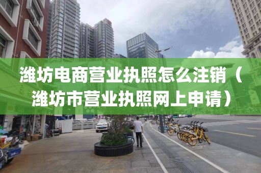 潍坊电商营业执照怎么注销（潍坊市营业执照网上申请）
