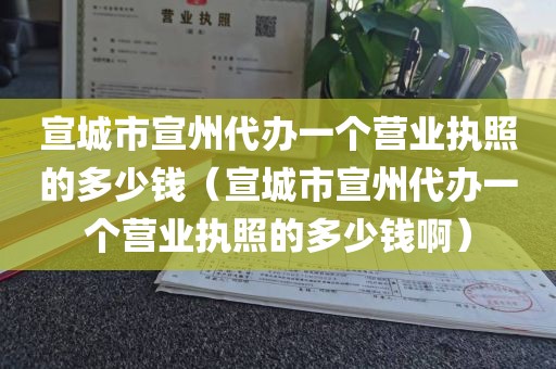 宣城市宣州代办一个营业执照的多少钱（宣城市宣州代办一个营业执照的多少钱啊）