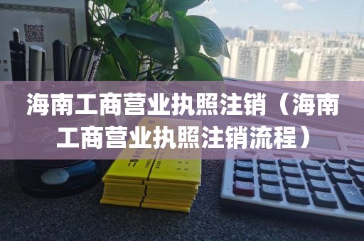 海南工商营业执照注销（海南工商营业执照注销流程）
