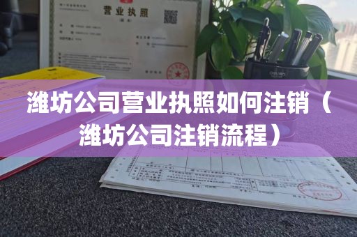 潍坊公司营业执照如何注销（潍坊公司注销流程）