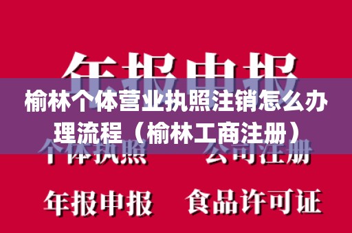 榆林个体营业执照注销怎么办理流程（榆林工商注册）
