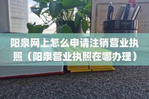 阳泉网上怎么申请注销营业执照（阳泉营业执照在哪办理）