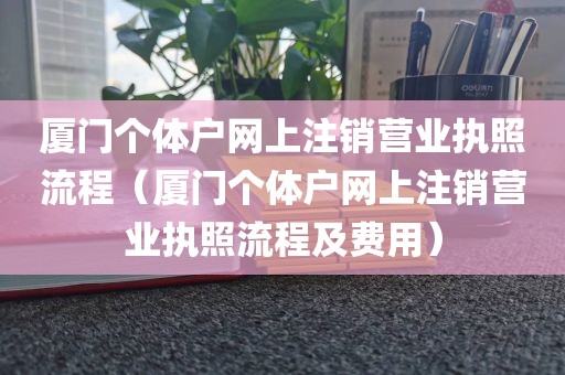 厦门个体户网上注销营业执照流程（厦门个体户网上注销营业执照流程及费用）