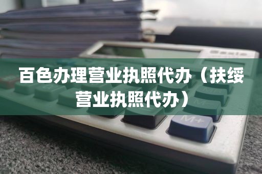 百色办理营业执照代办（扶绥营业执照代办）
