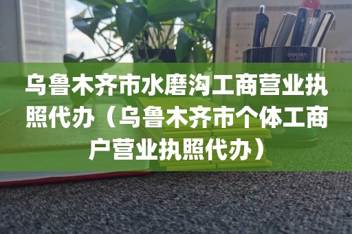 乌鲁木齐市水磨沟工商营业执照代办（乌鲁木齐市个体工商户营业执照代办）