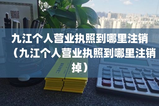 九江个人营业执照到哪里注销(九江个人营业执照到哪里注销掉)