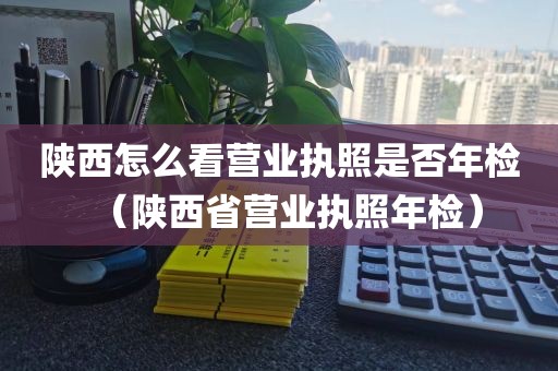 陕西怎么看营业执照是否年检（陕西省营业执照年检）