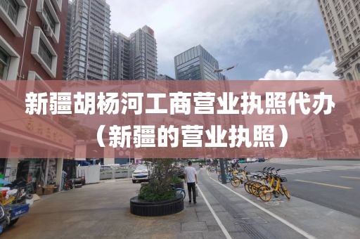 新疆胡杨河工商营业执照代办（新疆的营业执照）