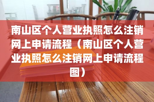 南山区个人营业执照怎么注销网上申请流程（南山区个人营业执照怎么注销网上申请流程图）
